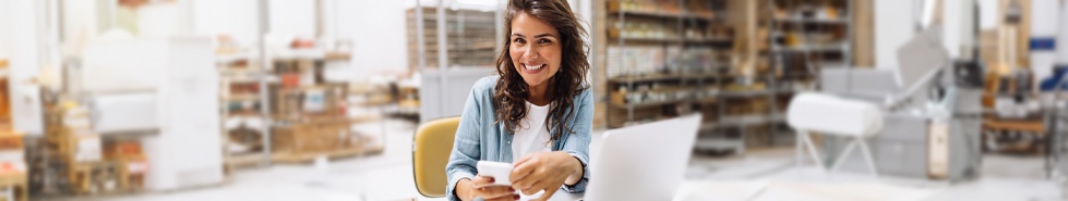 woman at work