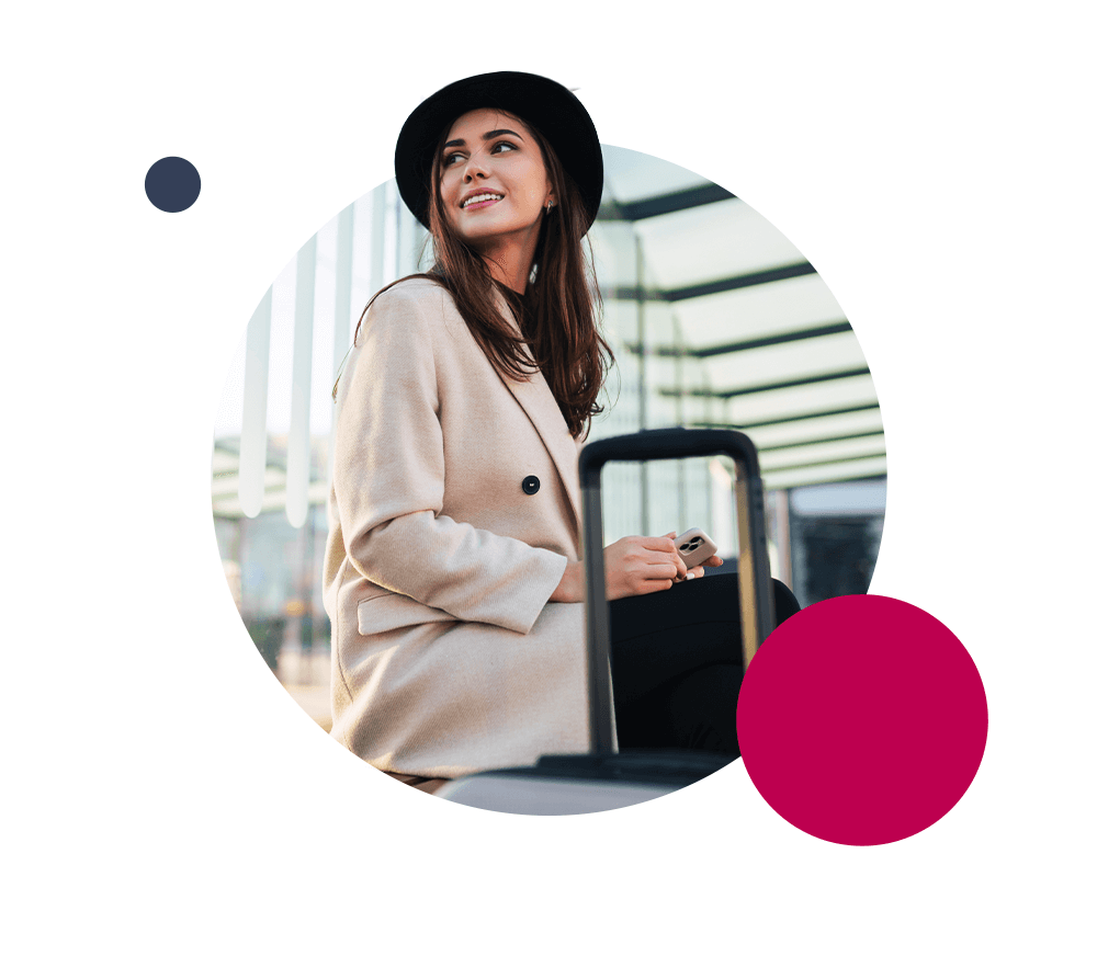 woman at the airport